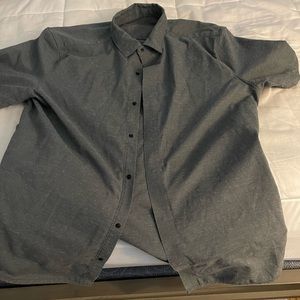 Lululemon Short Sleeve Button Down